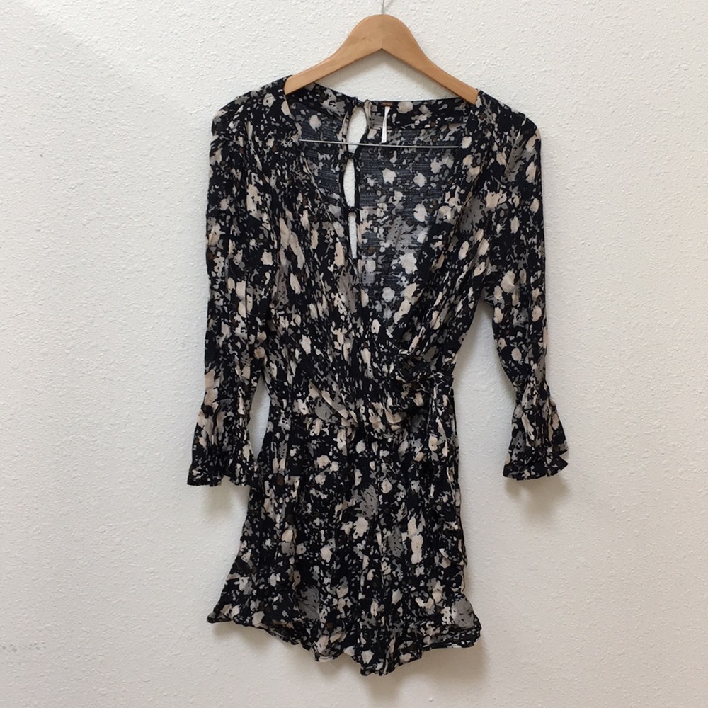 Free People ‘All the Right Ruffles’ Romper - Picture 7 of 8